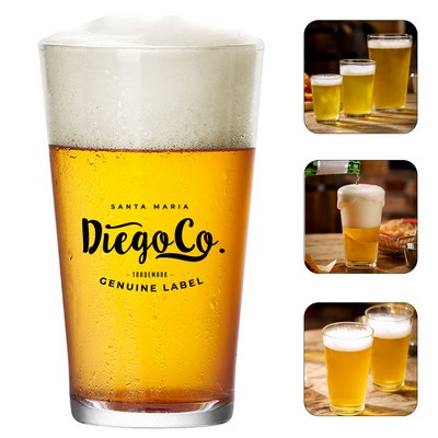 16 oz Beer Pint Glass