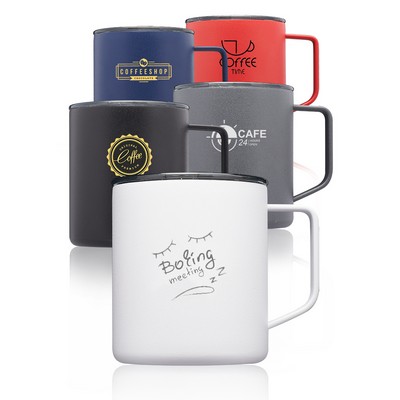 13.5 oz. Kenai Powder Coated Travel Mugs